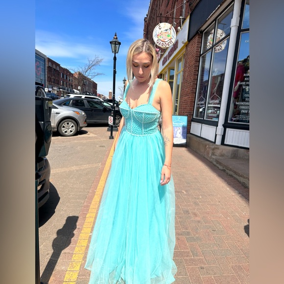 Saoani Sequin Bodice Maxi Dress nwt Retail $1000 - Picture 1 of 16